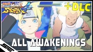 Naruto Ultimate Ninja Storm 4 - All Awakenings + All DLC Character Awakenings