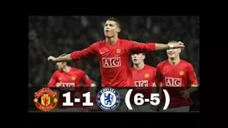 نهائي مجنون/ مانشستر يونايتد ~ تشيلسي 1-1 (6-5) نهائي الدوري الأبطال 2008 تعليق عصام الشوالي