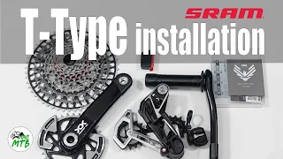 SRAM EAGLE T-Type Transmission Upgrade 🔥 INSTALLATION, How-To 🔥 AXS, 1x12, Oval, 52 mm Chainline