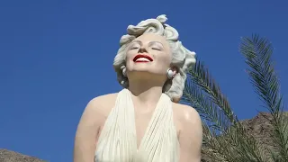 Marilyn Monroe Statue 'Forever Marilyn' Palm Springs California USA June 11, 2022