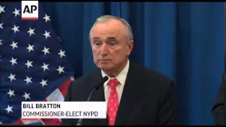 Bratton Named to Lead NYPD