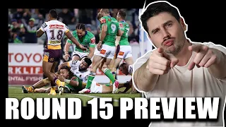 National Rugby League | NRL | Round 15 | Preview | Team Lists | Tips