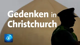 Ein Jahr nach rechtsextremem Terror: Gedenken im neuseeländischen Christchurch