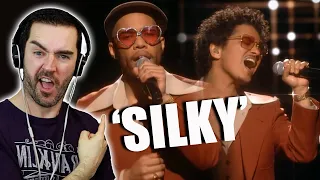 ''Leave the Door Open'' SILK SONIC Reaction! Bruno Mars & Anderson .Paak [LIVE 63rd GRAMMYs 2021]