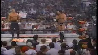 WCW Monday Nitro 9-14-98 Scott Hall vs Lex Luger 2 of 2