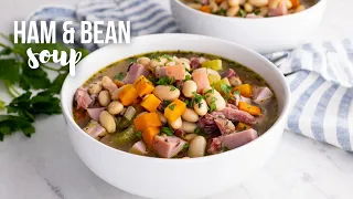 Ham and Bean Soup (with leftover ham bone!) | The Recipe Rebel