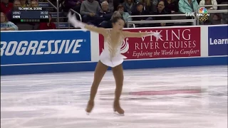 2017 US Nationals   Karen Chen SP NBCSN HD