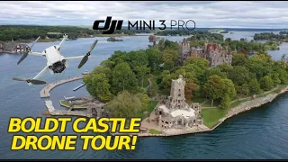 Boldt Castle Drone Tour | DJI Mini 3 PRO | Stunning 4K HD
