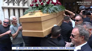 Funerali Carlo Mazzone Ascoli Piceno