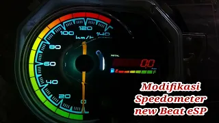 Modification Speedometer New Beat eSP