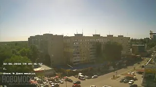 Timelapse 02-06-2018 - Новомосковск, Украина