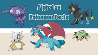 Pokemon Facts: Salamence Luxray Cubone Sableye & Spinarak - October 2022 Part 1