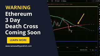 WARNING Ethereum 3 Day Death Cross Coming Soon