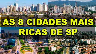 As 8 cidades mais ricas de São Paulo