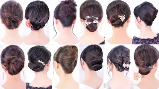 A collection of simple hairstyles to make yourself.