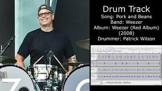 Pork and Beans (Weezer) • Drum Track