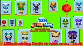 Talking Tom Hero Dash #124 - Unlock những Outfit từ 2020 - 2021