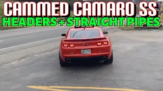 2010 Chevy Camaro SS CAMMED 6.2L TRUE DUAL EXHAUST w/ LONG TUBE HEADERS & STRAIGHT PIPES!