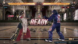 JUN KAZAMA VS JIN  KAZAMA TEKKEN 8 ONLINE