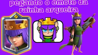 Pegando O Emote Da Rainha Arqueira