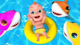 Baby Shark Doo Doo + Vegetable Songs | More Nursery Rhymes & Rosoo Kids Songs