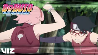 Sarada vs. Sakura! | Boruto: Naruto Next Generations | VIZ