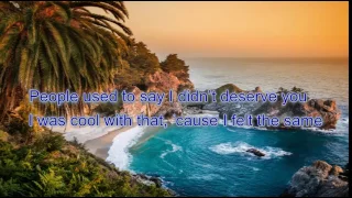 MIKE POSNER - NOT THAT SIMPLE LYRIC VIDEO.