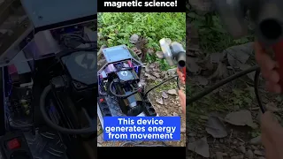 Greatest invention ever! An energy magnetic induced self generator. Full video in our channel!