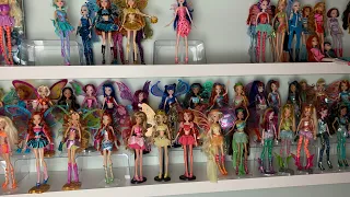 Setting up my Winx Club dolls! Doll room set-up/moving vlog!
