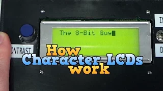 How a Character LCD works Part 1