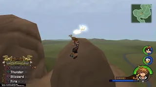 Who needs High Jump LVL2 when you have fire?    [ Kingdom Hearts 2 ]