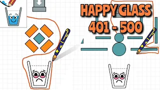 HAPPY GLASS - Gameplay Walkthrough ~ Level 401 - 500