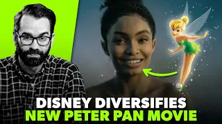 Disney DEI's Peter Pan And Tinker Bell