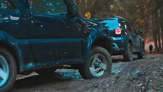 Suzuki Jimny & Dacia Duster Cinematic Mud Offroad