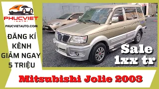 mitsubishi jolie cũ xe ô tô 7 chỗ gầm cao giá rẻ chỉ nhô 100 triệu tại bình dương | phúc việt ô tô