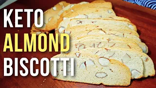 Keto Almond Biscotti