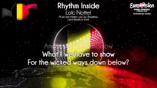 Loïc Nottet - "Rhythm Inside" (Belgium) - [Instrumental version]