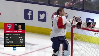 Puck Drop vs. Panthers (Dec. 31, 2019)