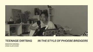 teenage dirtbag⸺wheatus cover {but it’s in the style of phoebe bridgers}