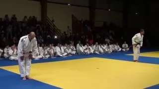 Goshin jitsu par Roland DEVIENNE et Cédric GOULARD cérémonie des voeux ligue 77 janvier 2016