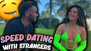 SPEED DATING WITH STRANGERS AT MIAMI BEACH