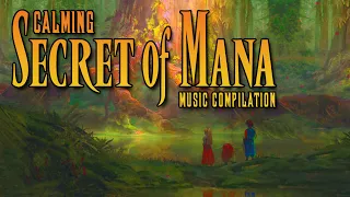 Calming Music From The Mana / Seiken Densetsu Series + Forest, Waterfall & Rain Sounds