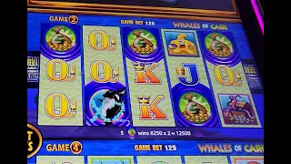 Five Symbols Super Game on Whales of Cash Wonder 4 Boost