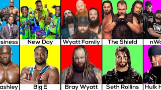 Greatest WWE Factions and Their Leaders