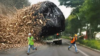 Totale Idioten bei der Arbeit mit der Kamera gefilmt