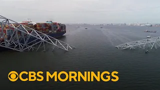 Crews take major steps toward reopening the Port of Baltimore after bridge collapse