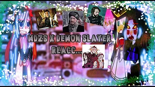 MDZS X DEMON SLAYER REACT WEI YING IS SULTANES X TRIO DEMONIACO/🎬⛓