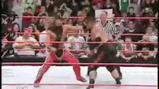 WWE RAW -- Triple H saved by HBK!