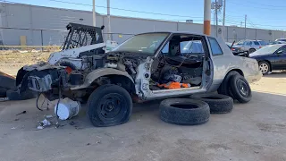 1985 Monte Carlo SS G-Body Bought from the Auction for $350￼