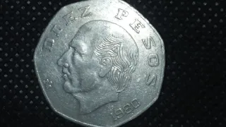 10 Pesos Moneda Mexicana Hidalgo Año 1980 (((((Escasa)))))